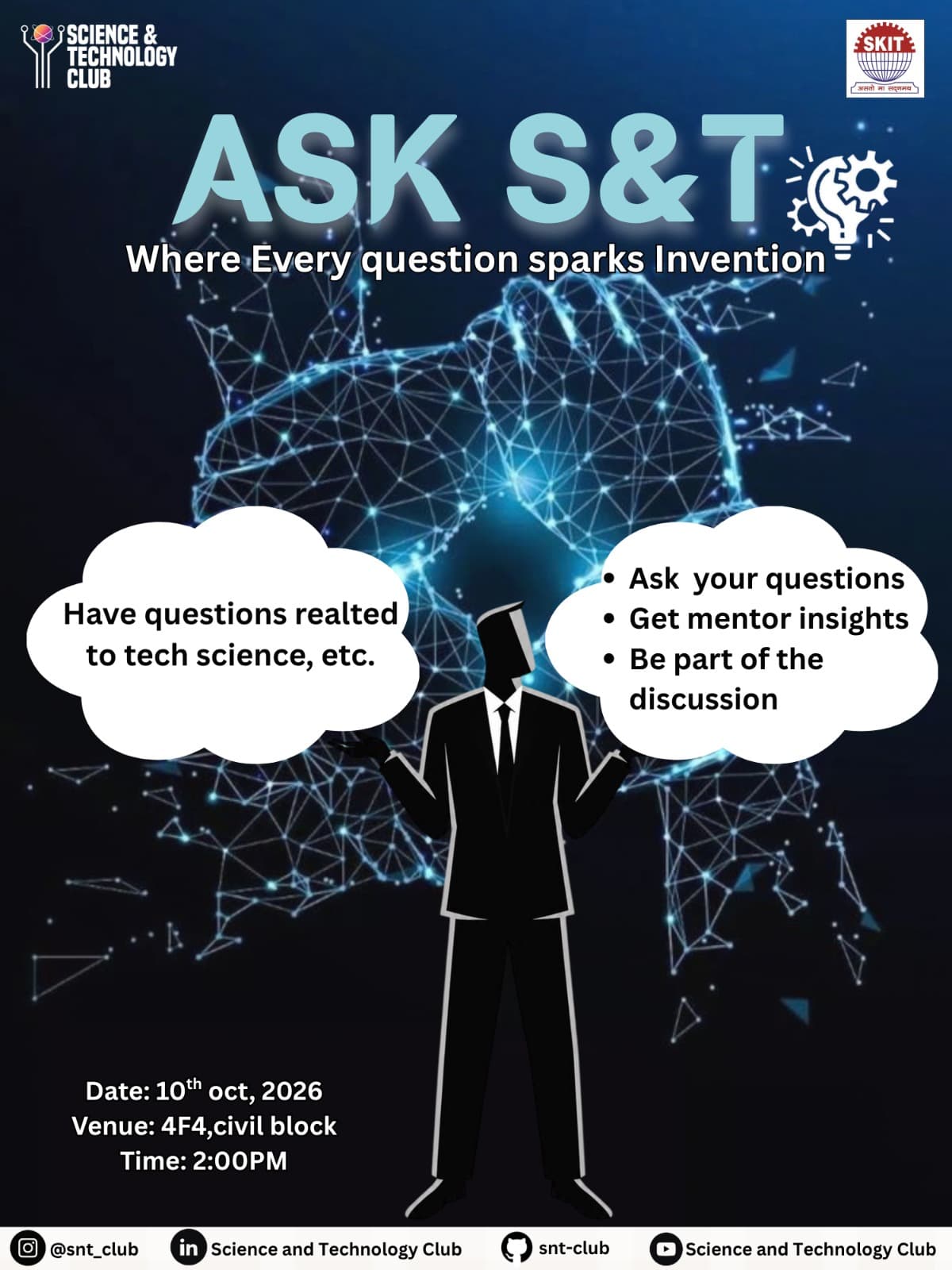 Ask S&t Poster